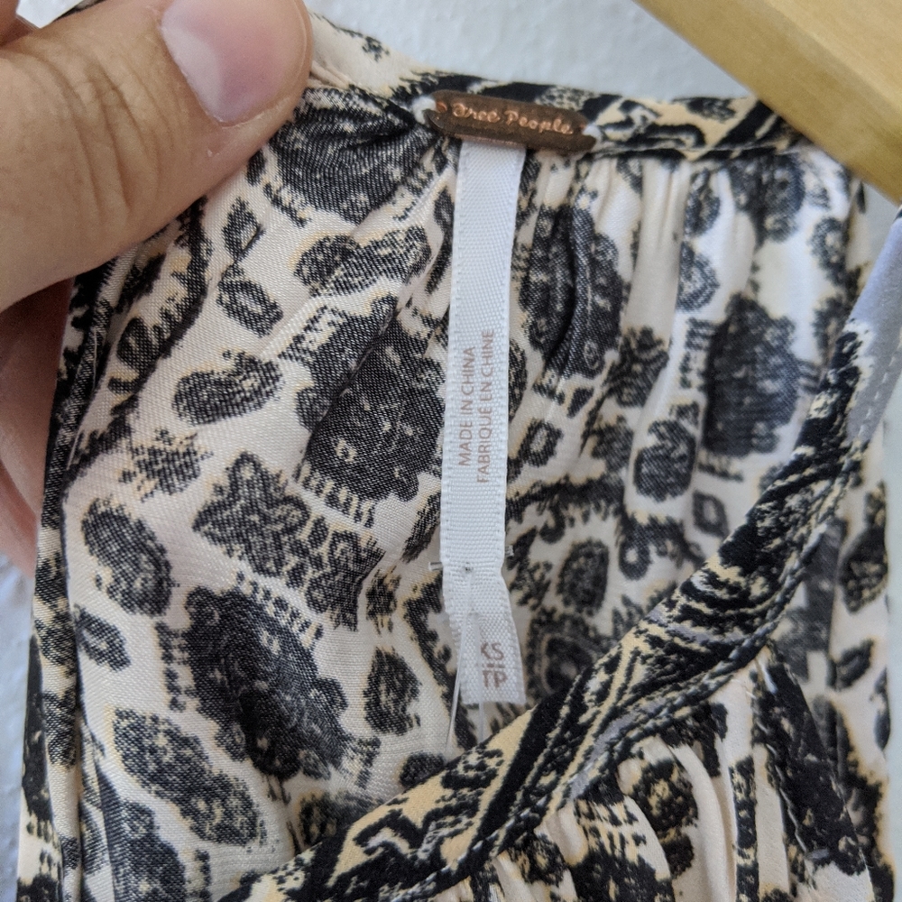 Free People Mid Summer Day Tunic Ivory Com… - Picture 5 of 7